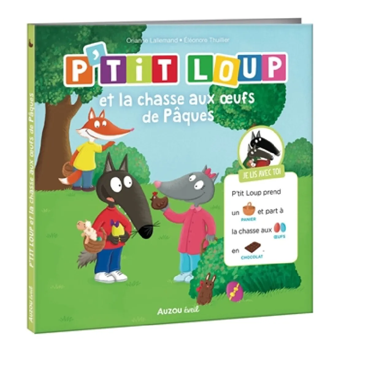 P'tit Loup et la chasse aux oeufs de Pâques